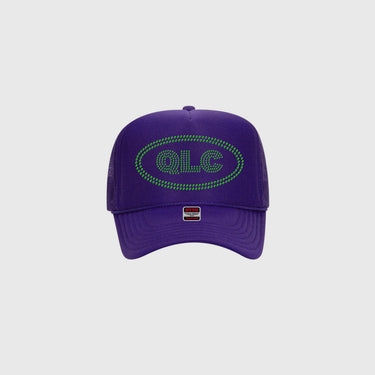 QLC Rhinestone Logo Foam Trucker Hat